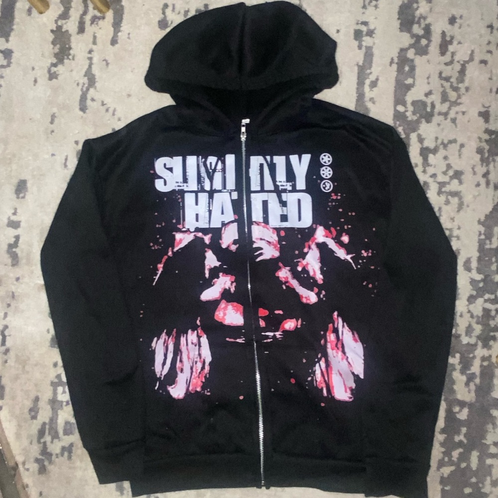 Y2K men women hoodie size medium